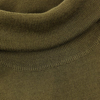 Merino Wool Turtleneck - Olive