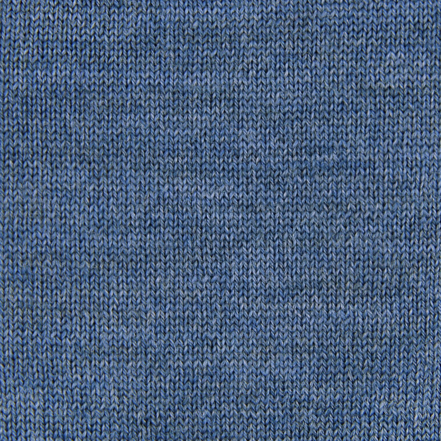 Merino Wool Cardigan - Denim Blue