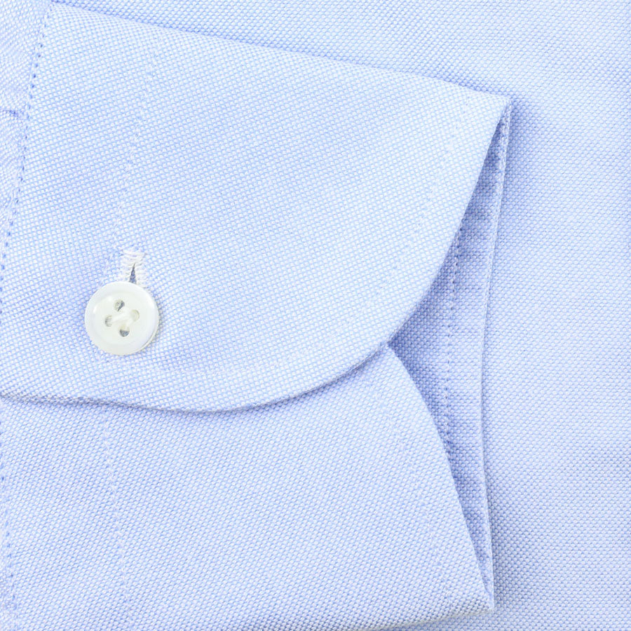 Heavy Oxford Button Down Shirt - Sky Blue