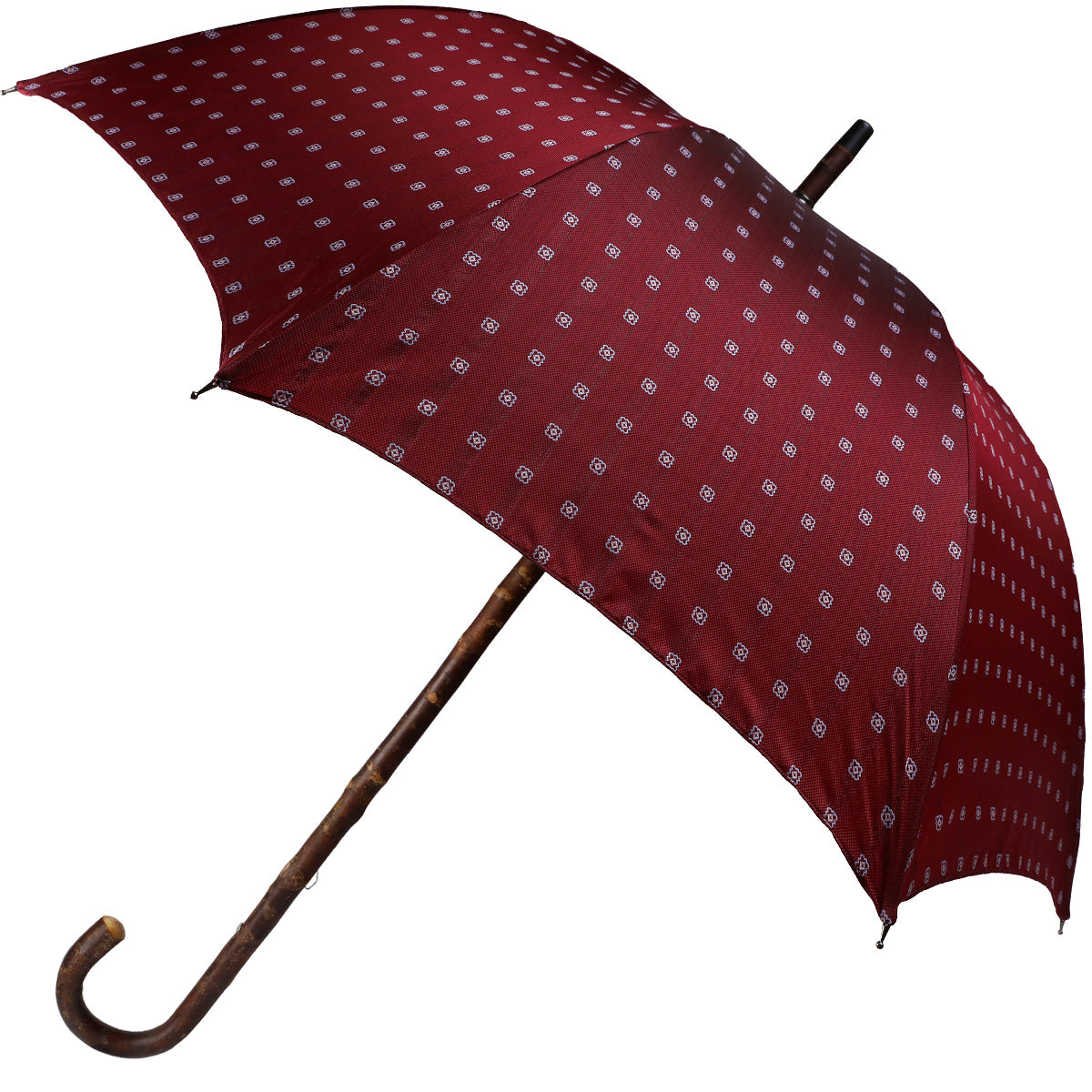 Shibumi x Mario Talarico Umbrella Burgundy Floral - Cherry