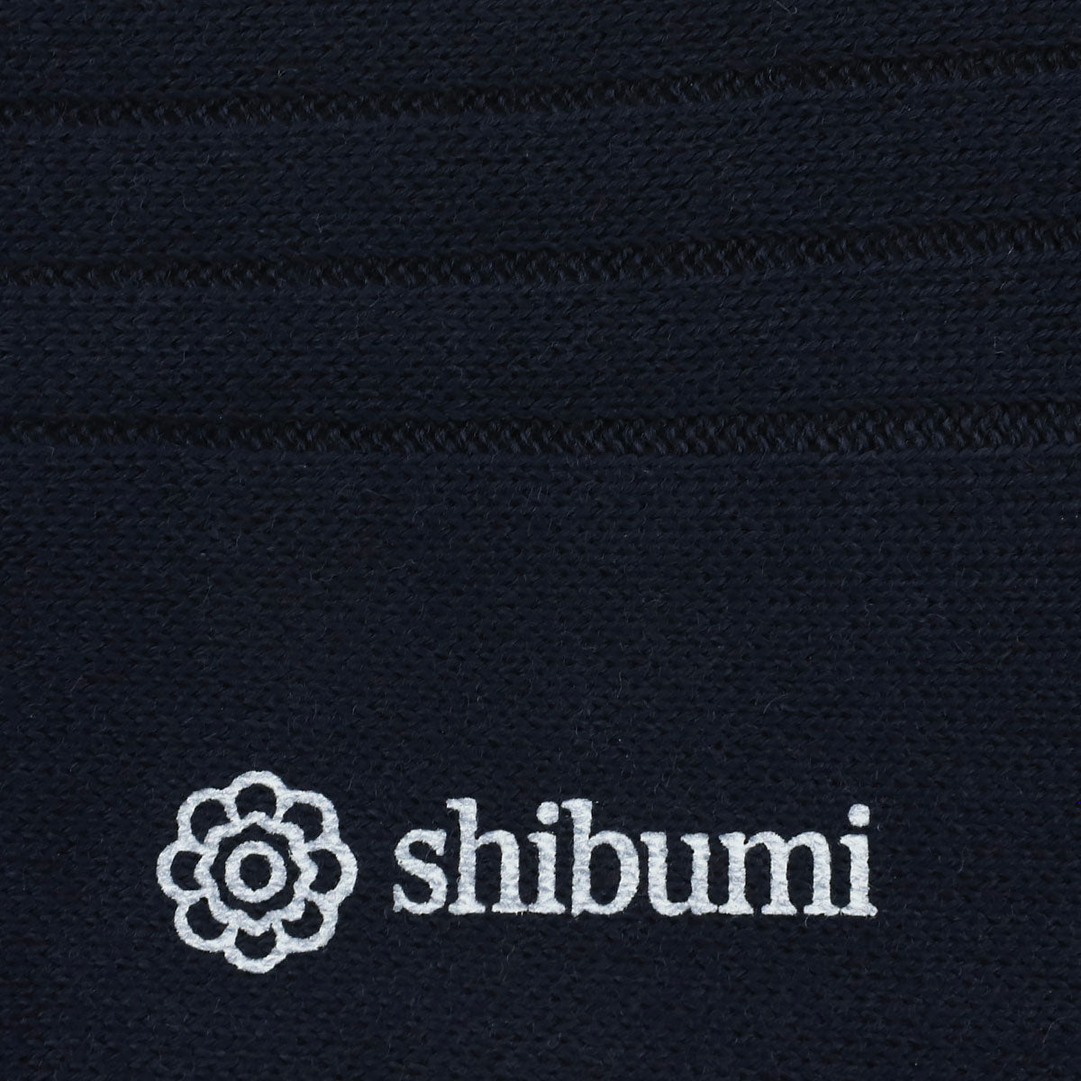 Knee Socks - Ribbed - Navy - Thick Wool