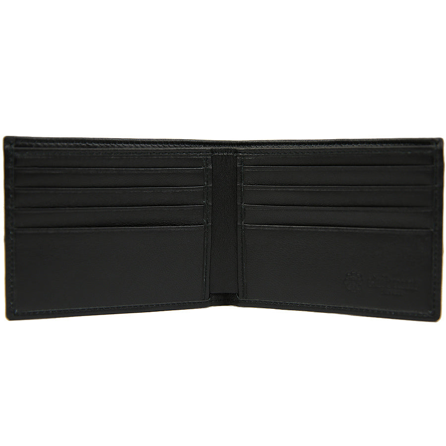 Lambskin Leather Wallet - Black