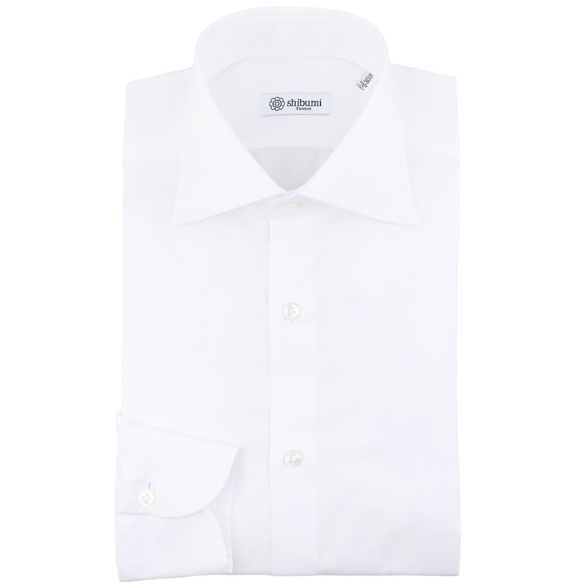 Oxford Semi Spread Shirt - White