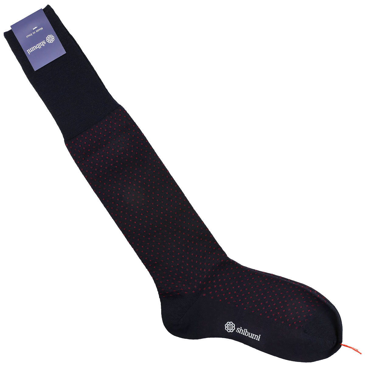 Knee Socks - Birdseye - Navy - Wool