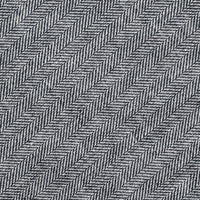 Vintage Herringbone Bespoke Linen / Cotton Tie - Grey