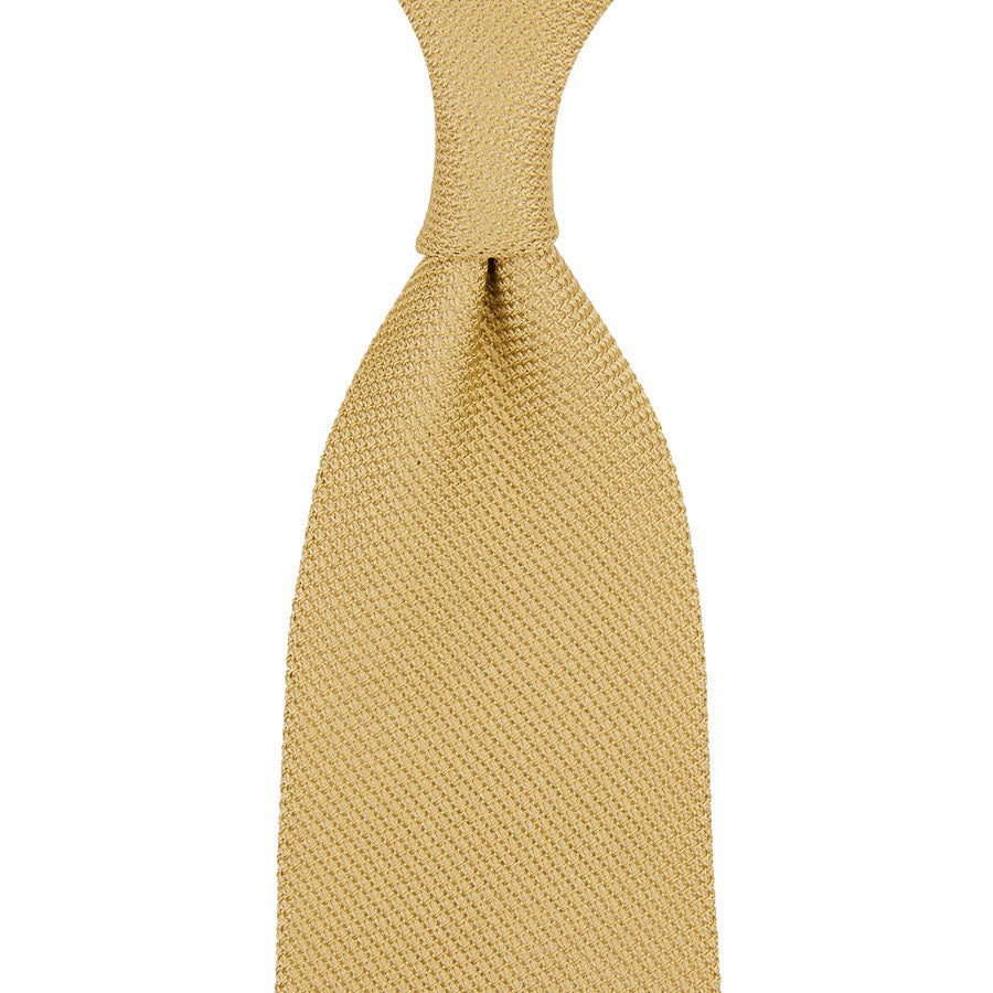Grenadine / Garza Fina Tie - Pale Yellow - Hand-Rolled