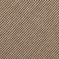 Vintage Houndstooth Bespoke Wool Tie - Brown