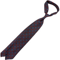 Ancient Madder Silk Tie - Burgundy - Hand-Rolled