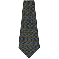 Ancient Madder Silk Bespoke Tie - Olive