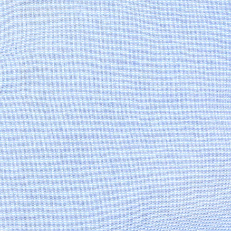 Poplin Semi Spread Shirt - Sky Blue - French Cuffs