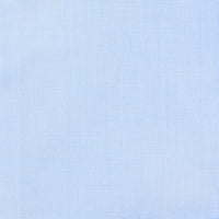 Poplin Semi Spread Shirt - Sky Blue - French Cuffs