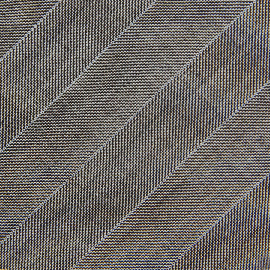 Striped Wool Bespoke Tie - Beige
