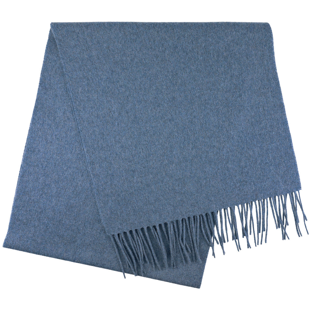 Cashmere Scarf - Denim Mottled