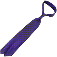 Ancient Madder Silk Tie - Purple - Hand-Rolled