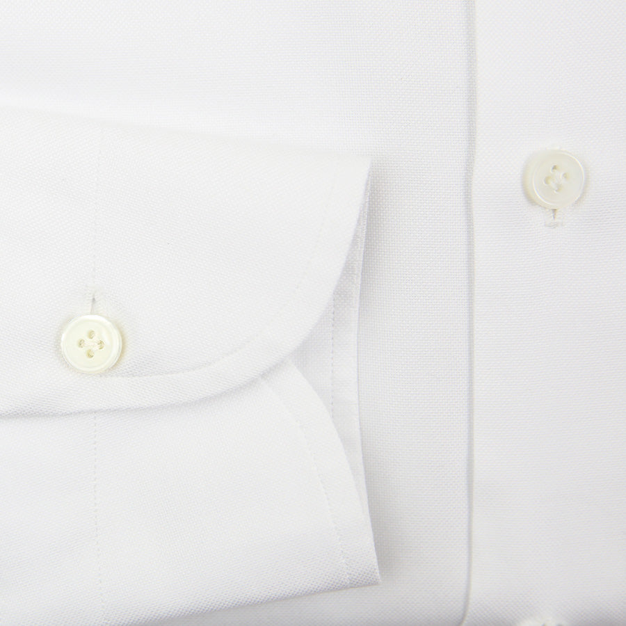 Oxford Button Down Shirt - White - Regular Fit