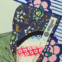 Ukiyo-e Silk Pocket Square - Kirifuri - 40x40cm