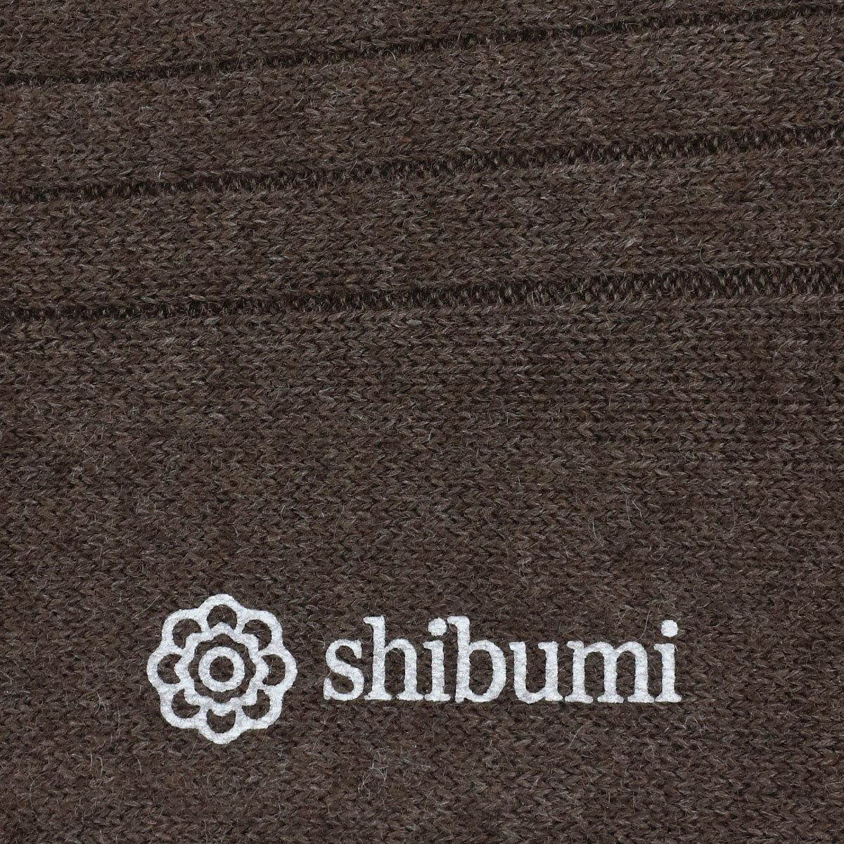 Knee Socks - Ribbed - Brown - Thick Wool