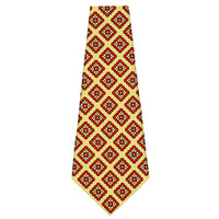 Ancient Madder Silk Bespoke Tie - Yellow