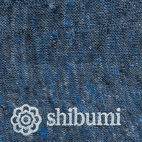 Knee Socks - Ribbed - Denim - Linen