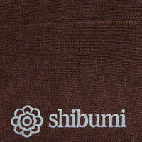 Knee Socks - Ribbed - Brown - Linen