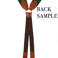 Boxcloth Braces - Burgundy