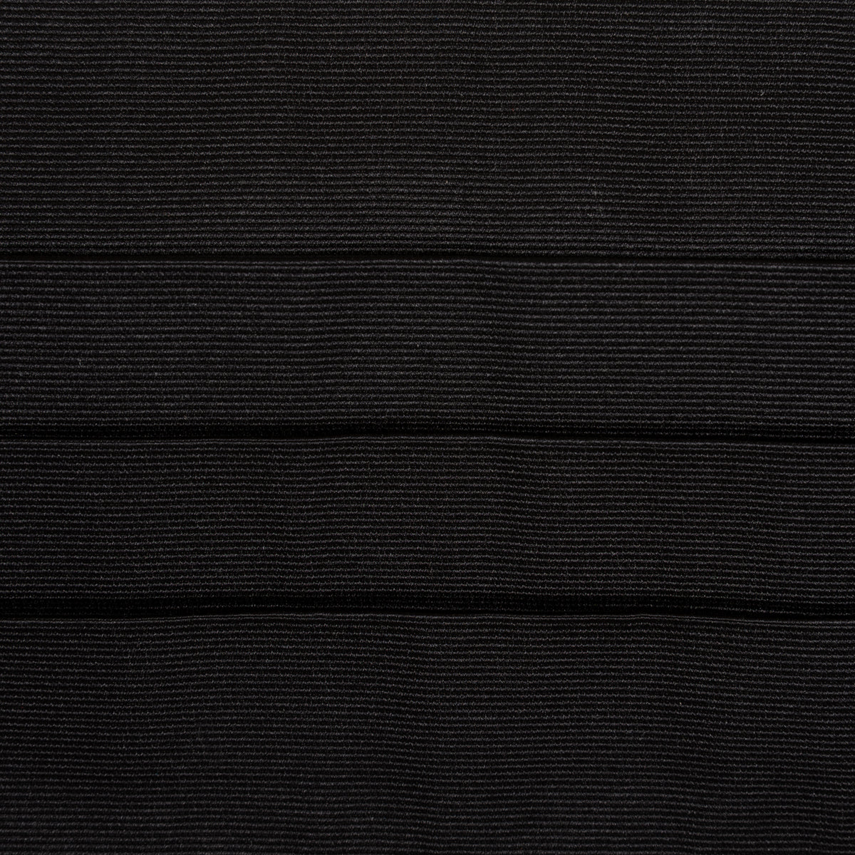 Grosgrain Cummerbund - Black - Silk