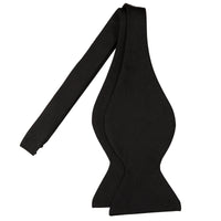 Butterfly Grosgrain Bow Tie - Black - Silk