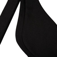 Butterfly Grosgrain Bow Tie - Black - Silk