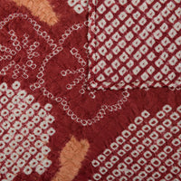 Vintage Kimono Silk Pocket Square - Cherry