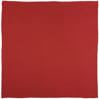 Vintage Kimono Silk Pocket Square - Red