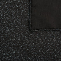 Vintage Kimono Silk Pocket Square - Black