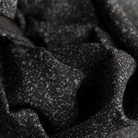 Vintage Kimono Silk Pocket Square - Black