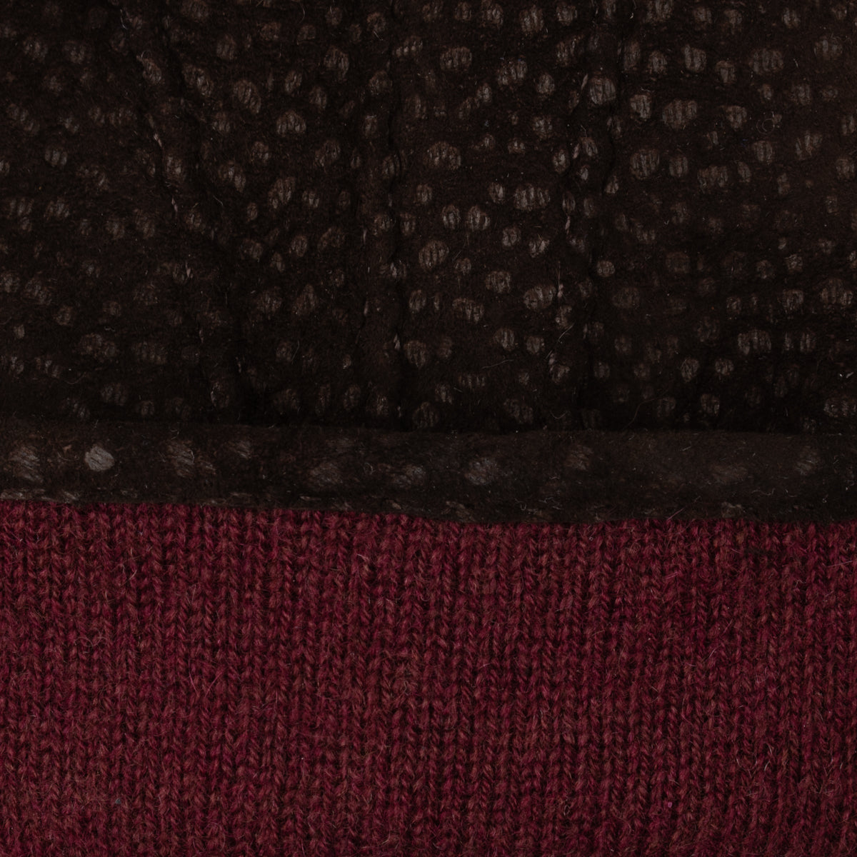 Capybara Gloves With Cashmere Lining - Dark Brown