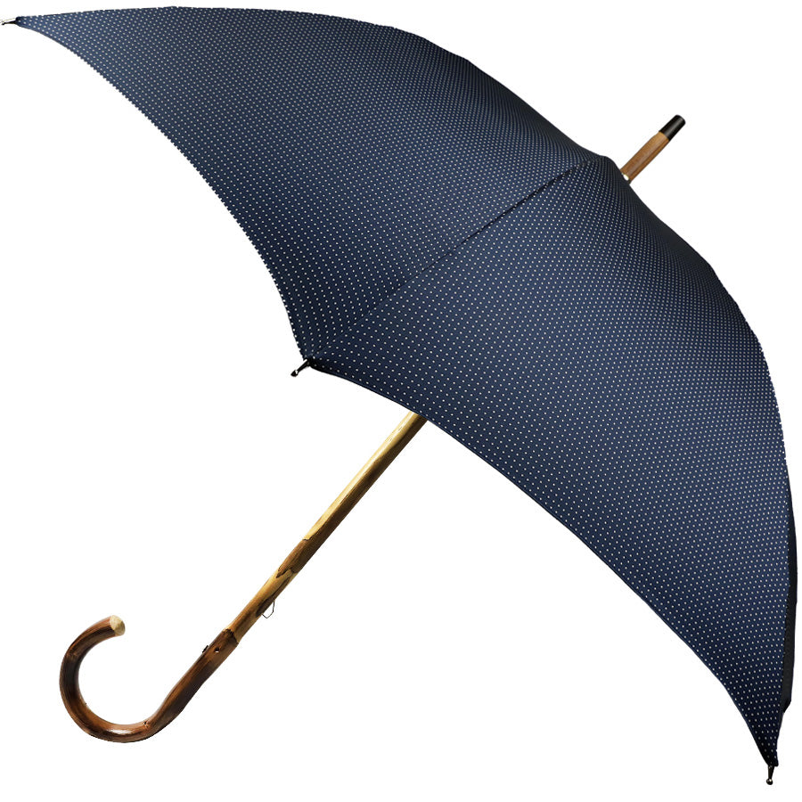 Shibumi x Mario Talarico Umbrella Navy Dots - Hickory