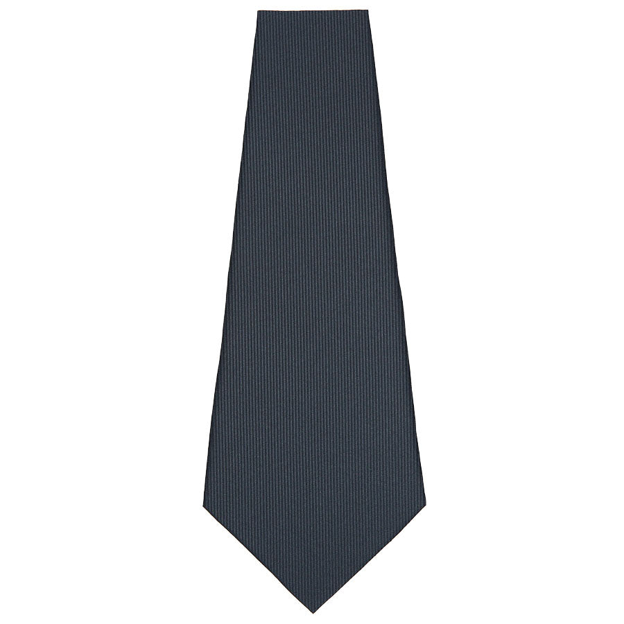 50oz Plain Dyed Bespoke Silk Tie - Grey