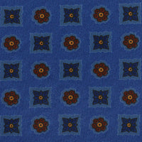Ancient Madder Silk Bespoke Tie - Madder Blue