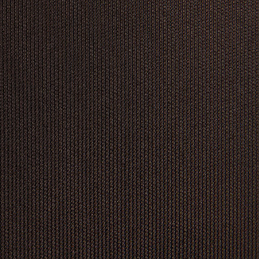50oz Plain Dyed Bespoke Silk Tie - Chocolate