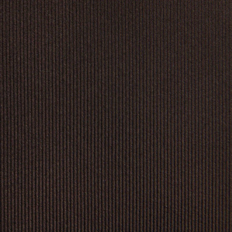 50oz Plain Dyed Bespoke Silk Tie - Chocolate