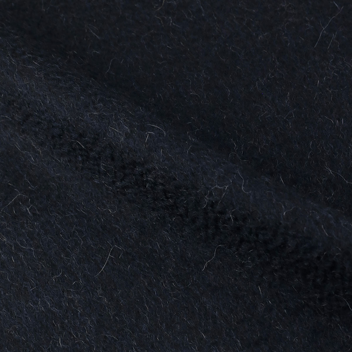 Double-Face Zibellino Cashmere Scarf - Navy / Grey