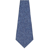 Vintage Donegal Wool Bespoke Tie - Blue