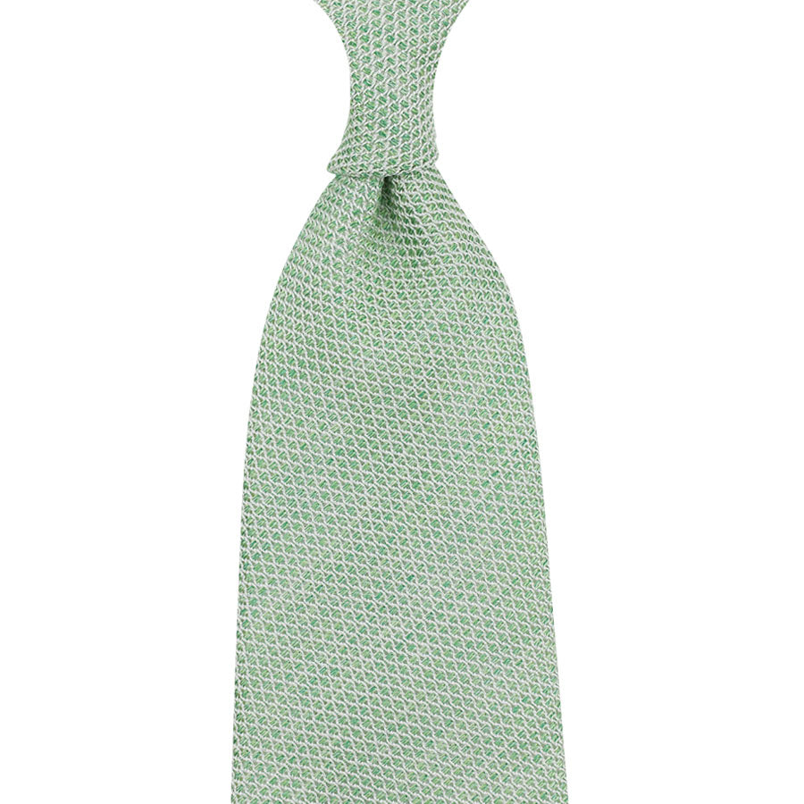 Grenadine / Garza Fina Tie - Mint Bicolor - Hand-Rolled