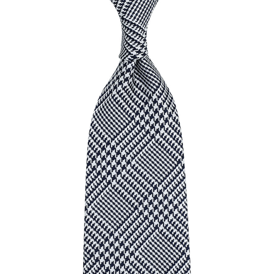 Shibumi Firenze Japanese Glencheck Silk Tie