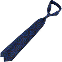 Ancient Madder Silk Tie - Brown - Hand-Rolled