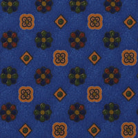 Ancient Madder Silk Bespoke Tie - Madder Blue