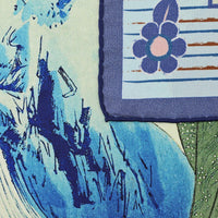 Ukiyo-e Silk Pocket Square - Kirifuri - 40x40cm