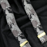 Geisha Silk Braces - Grey - Limited to 500