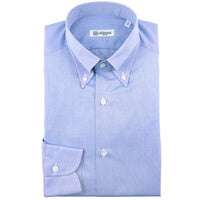 Light Chambray Button Down Shirt - Blue