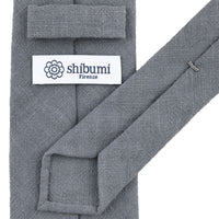 Japanese Ramie Tie - Elephant - Hand-Rolled