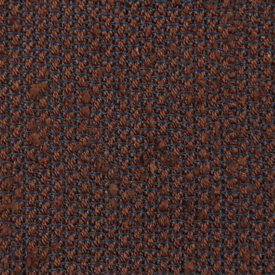 Shantung Grenadine Bespoke Tie - Brown