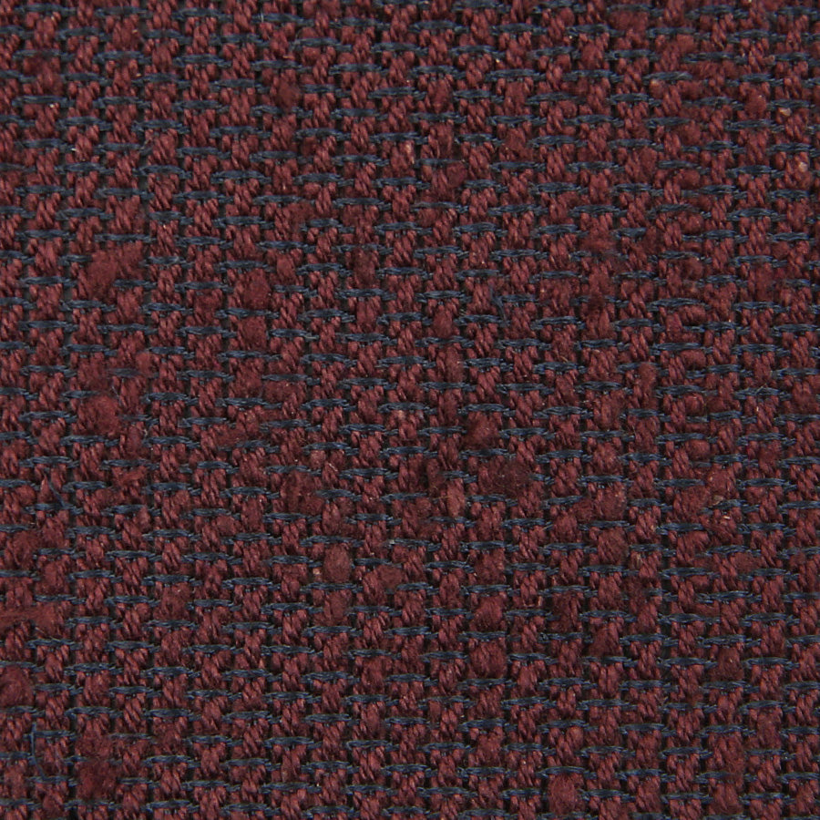 Shantung Grenadine Bespoke Tie - Burgundy